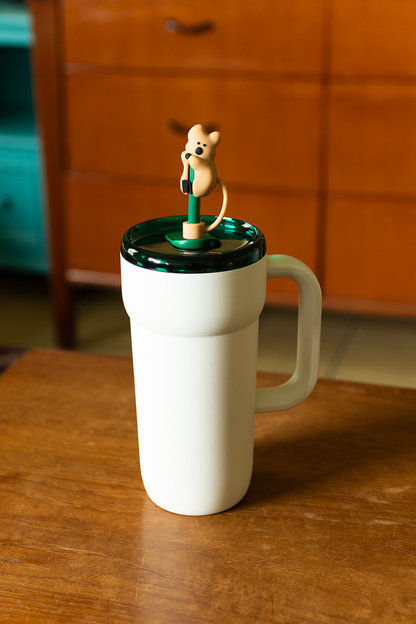 Dinotaeng Quokka & BOBO Straw Topper 吸管防塵蓋