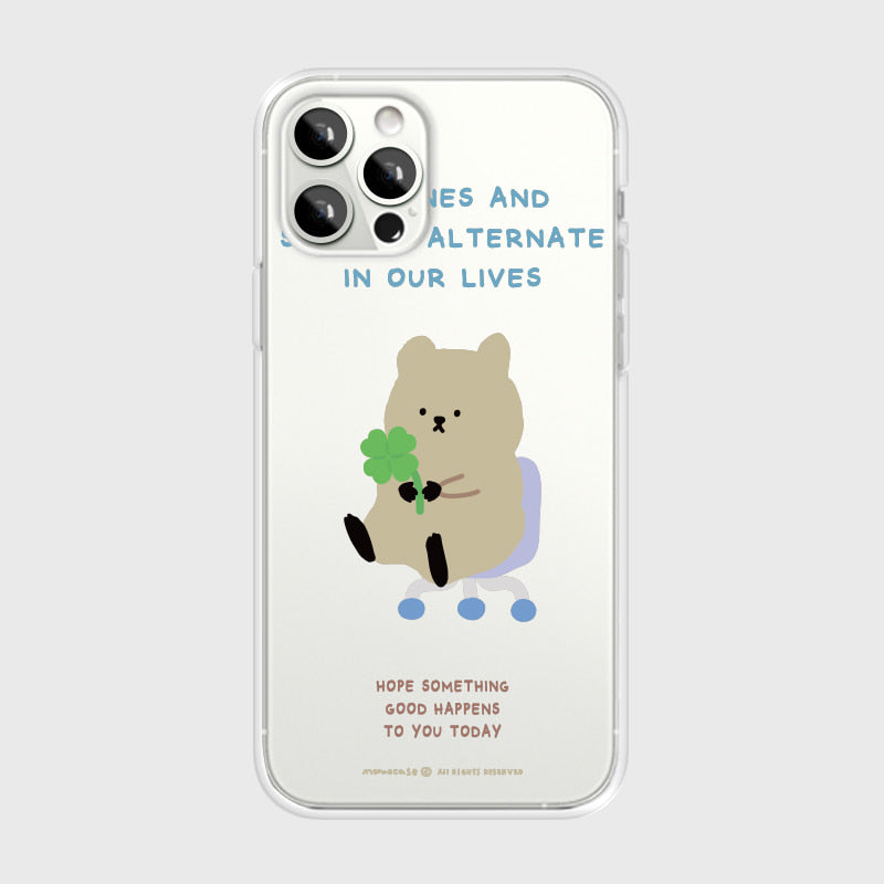 547 Lucky Quokka Phone Case (Clear 透明殼)