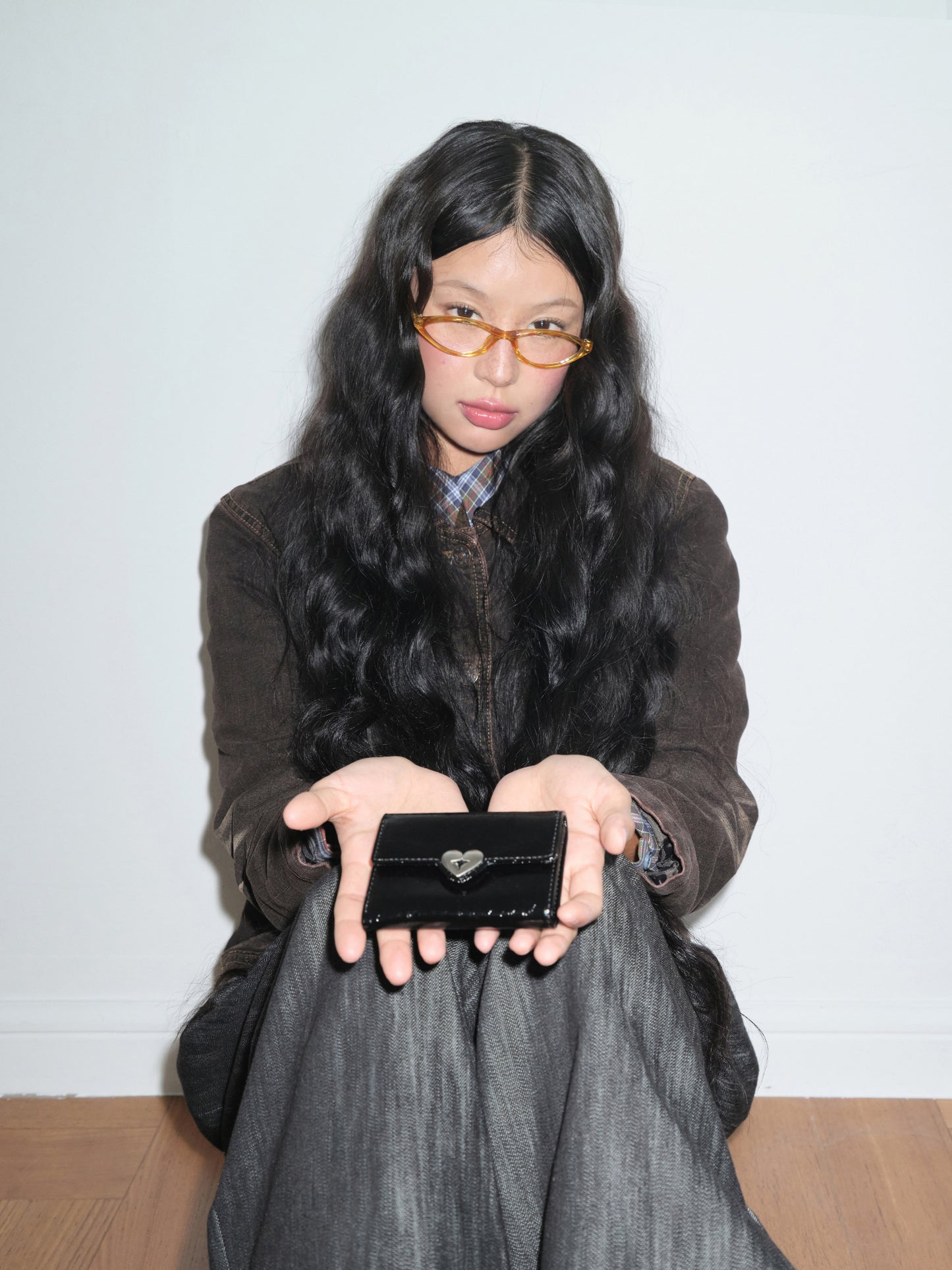 Fennec Twinkle Flap Wallet - Black