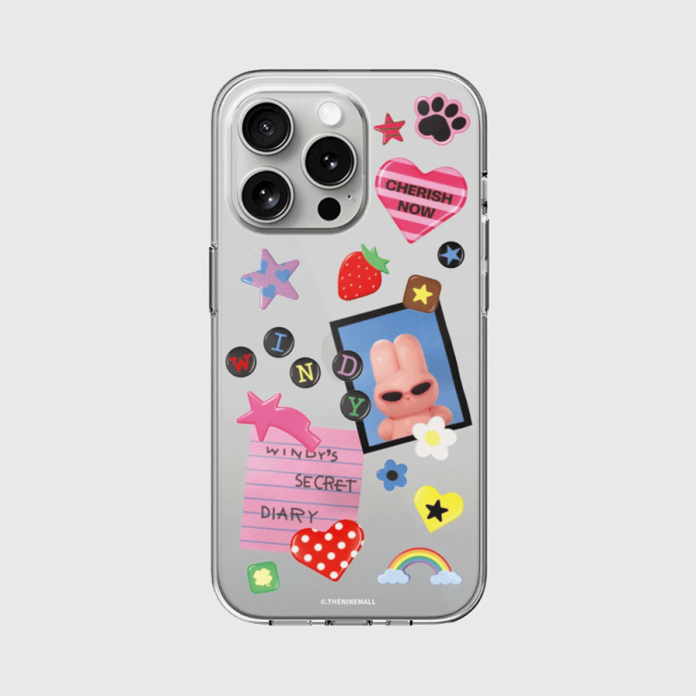 Windy's Secret Diary Phone Case (Clear 透明殼)