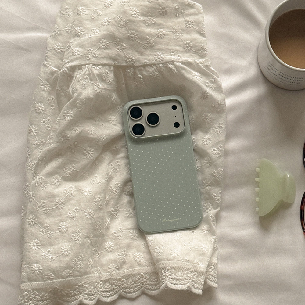 Matcha Mood Phone Case (Hard/Card Storage/Magsafe)