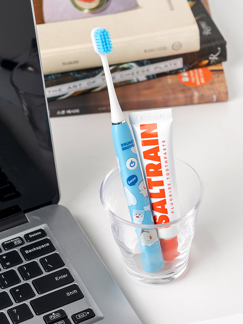 【現貨95折】Romane Brunch Brother Electric Toothbrush Set #Toast