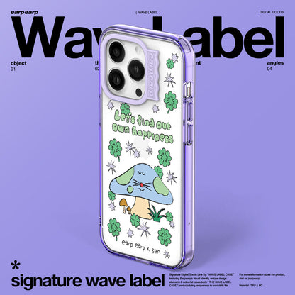 [EARP EARP X SEN] (Wave Label Clear Case) (13款)