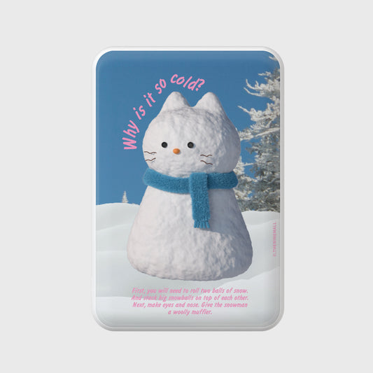 Theninemall Hey Cat Snowman (Magsafe battery)