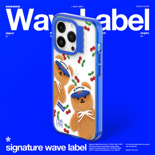 COVY DOLL-BLUE (Wave Label Clear Case)