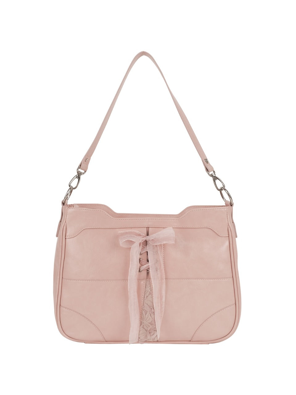 Ovuni Bustier Ribbon Bag - Blush pink