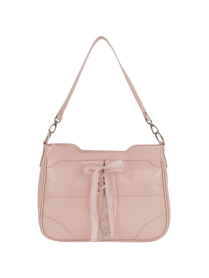 Ovuni Bustier Ribbon Bag - Blush pink