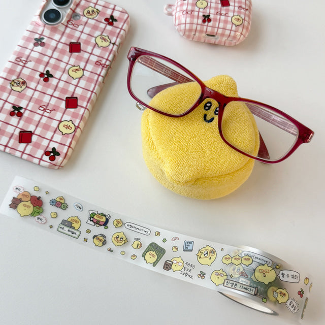 Second Morning Red Glasses Lemony Kiss-cut MT