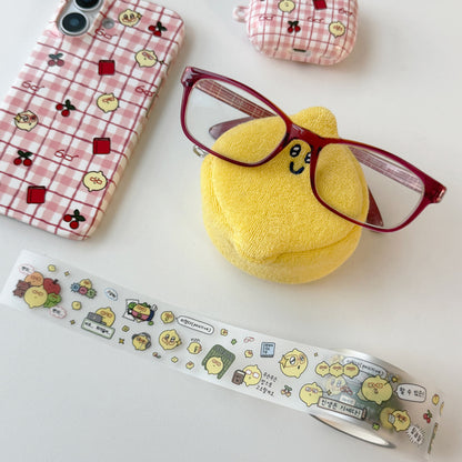 Second Morning Red Glasses Lemony Kiss-cut MT