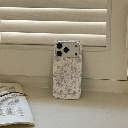 Vintage Bakery Bears Phone Case (Hard/Card Storage/Magsafe)