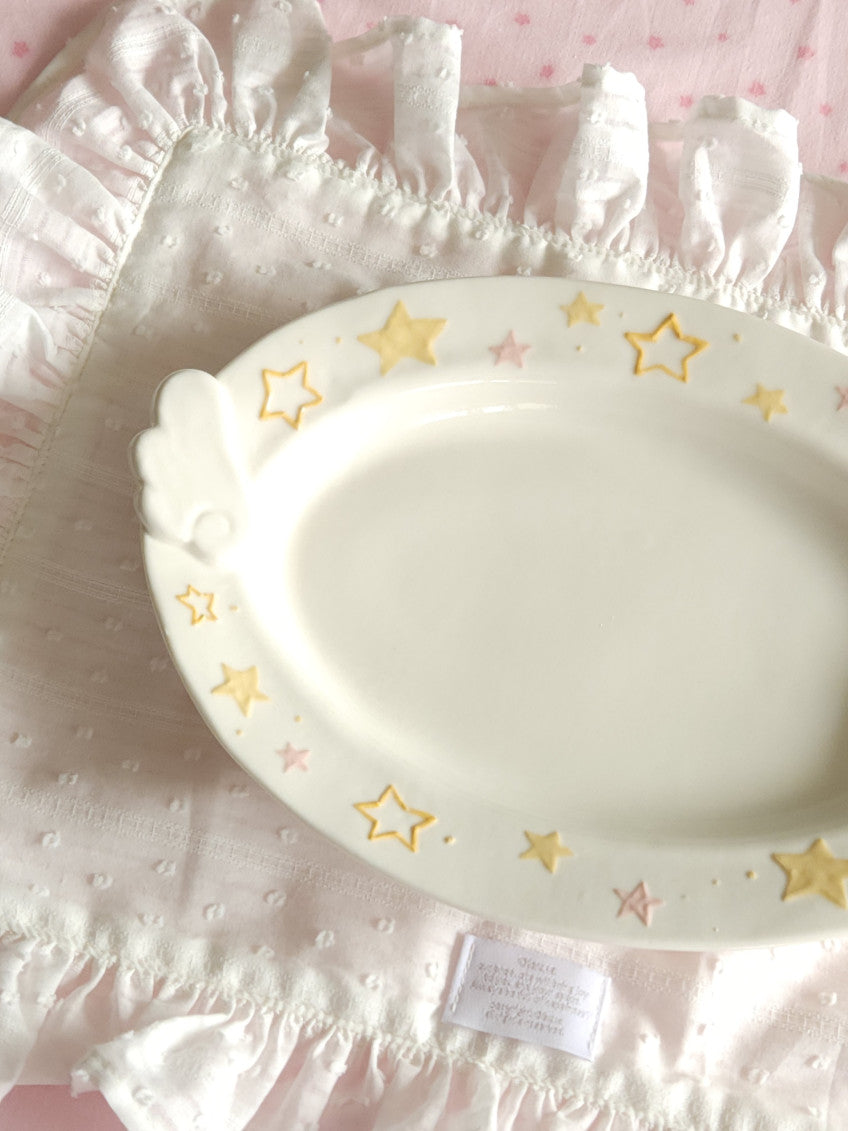 Muimi Pure Wing Ceramic Plate