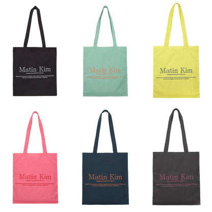 【NEW!】MATIN KIM MATIN POPPIN ECOBAG IN 7 COLORS