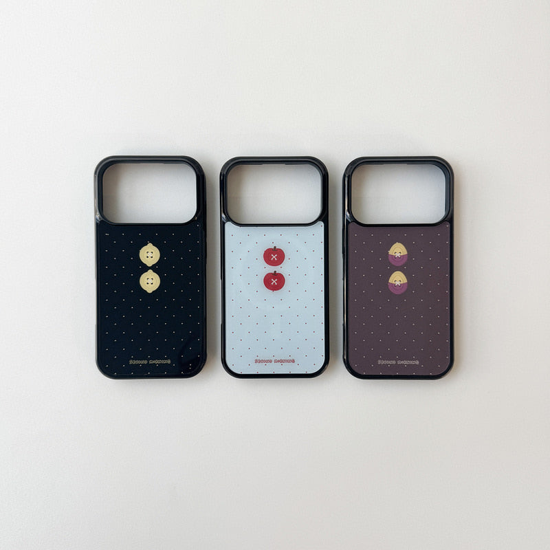 【新上架優惠🍋】Second Morning Dot Button Case (Magsafe Glass Bumper)