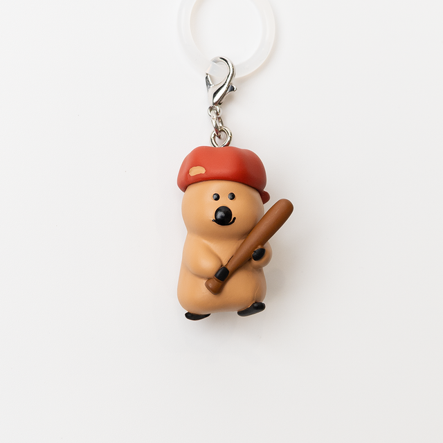 Dinotaeng Marshville Baseball Mini Charm (隨機1款/全5款購入)