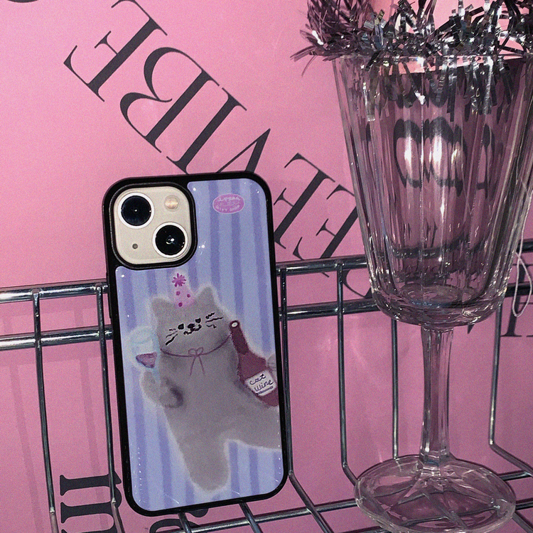 Eppah Honsul Cat Case (Epoxy bumper/Glass/Magsafe)