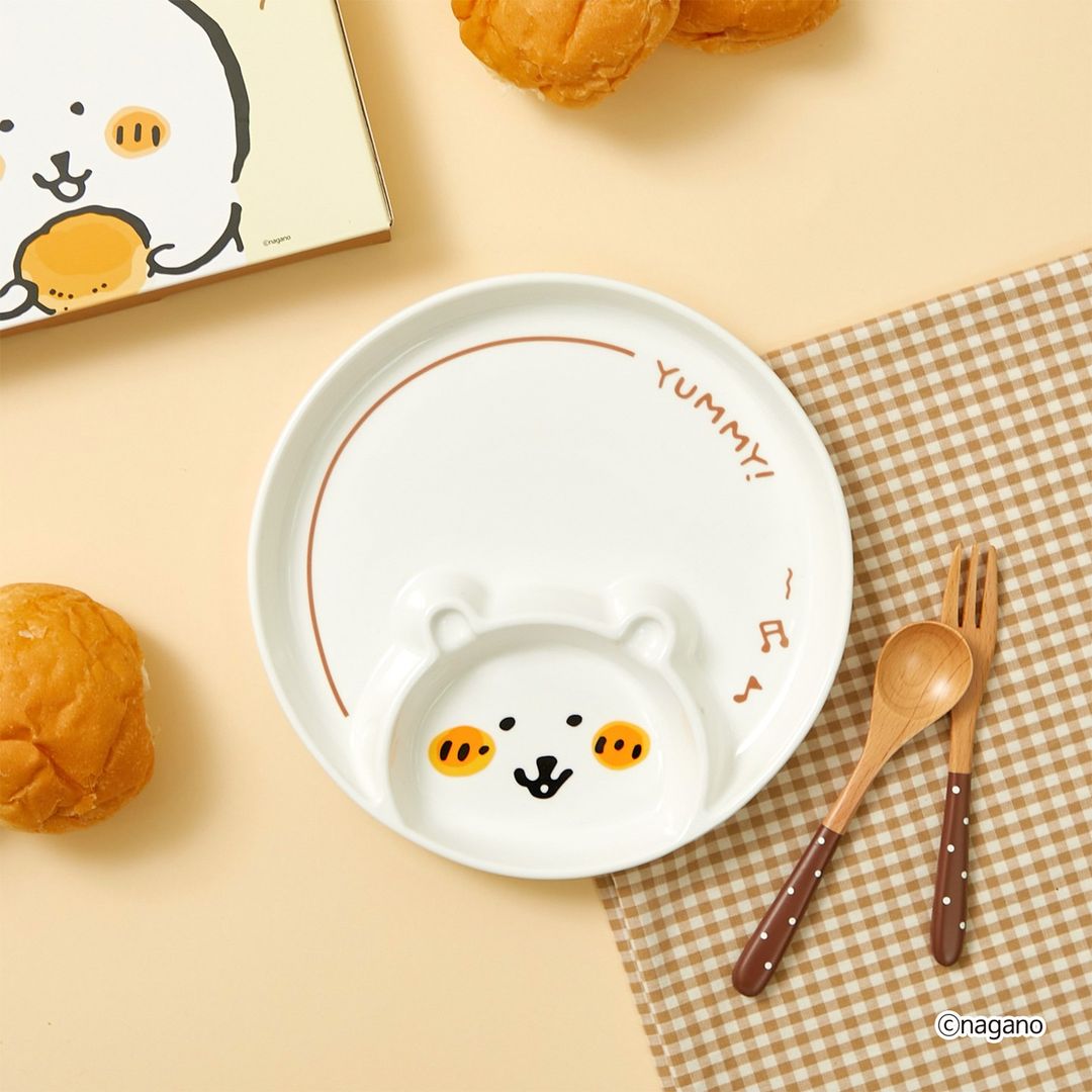 Joke Bear Round Plate🥟餃子碟