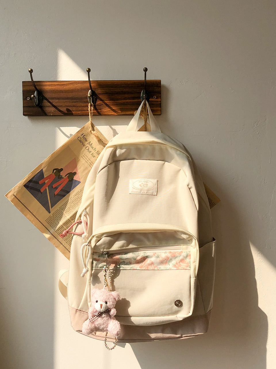 Ovuni Bon Voyage Backpack - Vintage rose