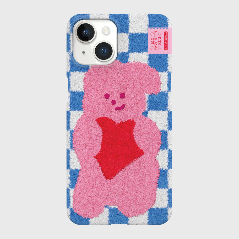 Windy Checkerboard Rug Phone Case (Hard 普通硬殼)