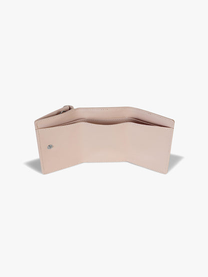 Fennec Triangle Triple Wallet - Leopard Pink