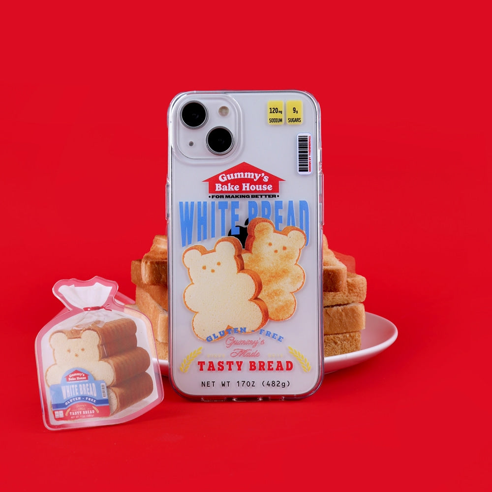 Bread Gummy Phone Case (Clear/Tank Clear 透明/透明Tank款)