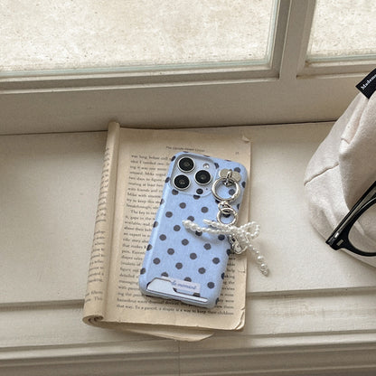 【Set】Fabric Dot (硬殼插卡款)+Tag holder+Keyring