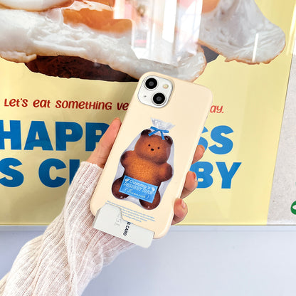 Gummy Financier Phone Case (Hard/Card Storage) (2色)