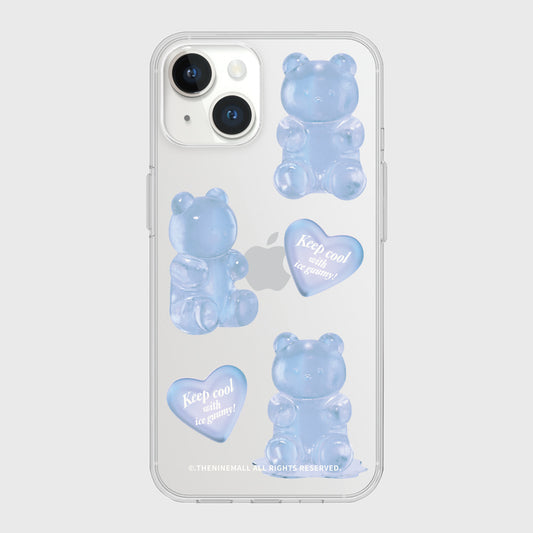 Heart Ice Gummy Phone Case (Clear/Tank Clear 透明/透明Tank款)