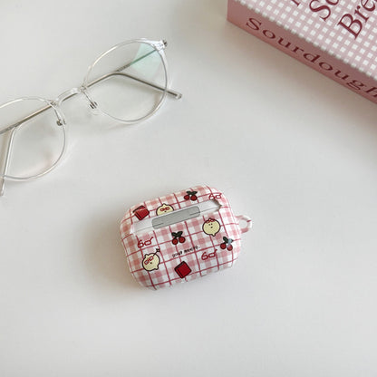 【新上架優惠🍋】Second Morning Glasses Checked Airpods Case
