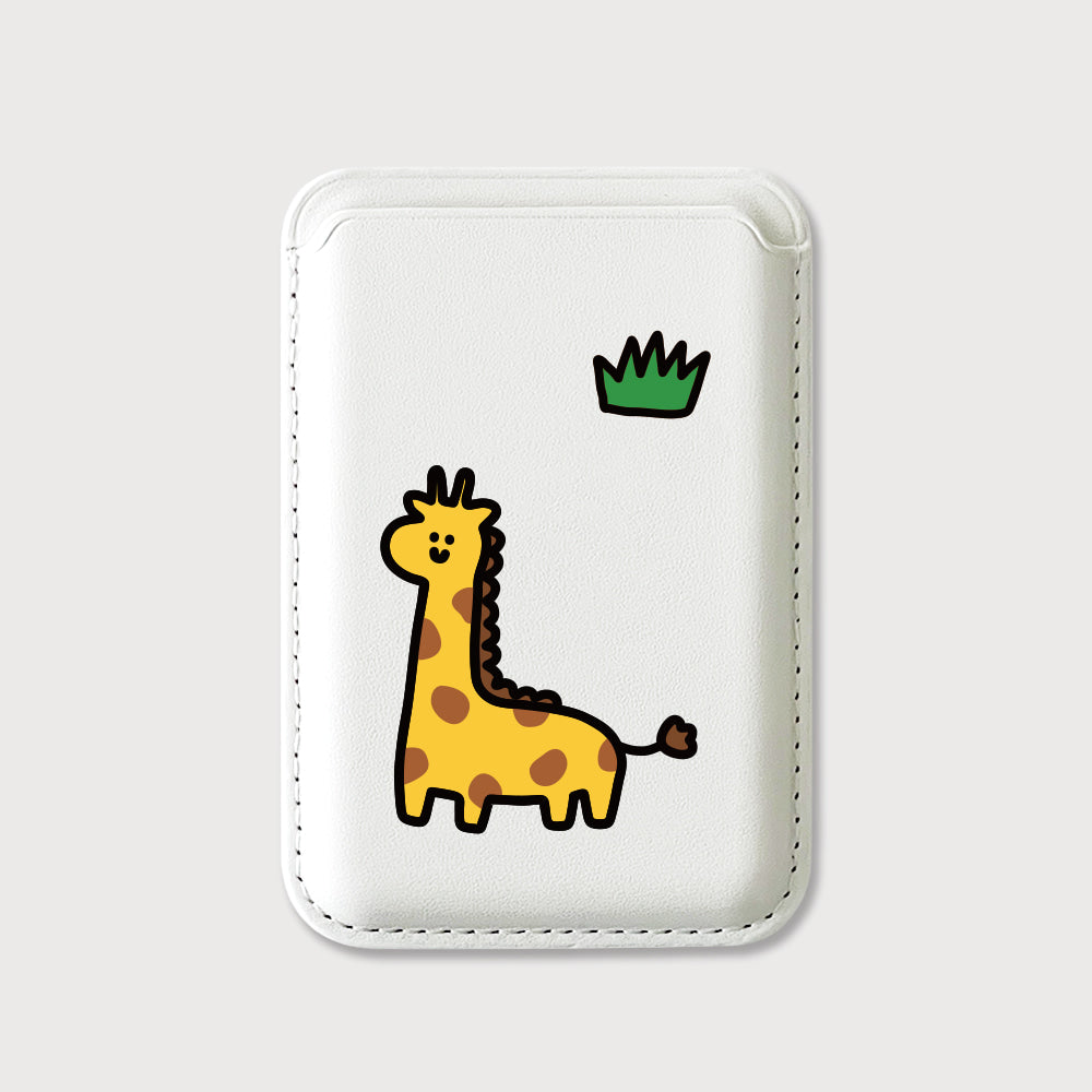 【85折加購✨】Cuter Giraffe Magsafe Card Wallet