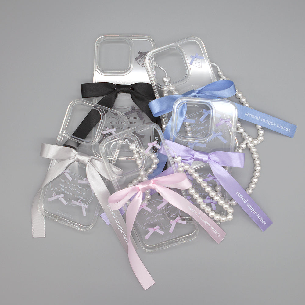 Youngboyz SUN CASE BALLET RIBBON (Clear 透明殼) (5色)