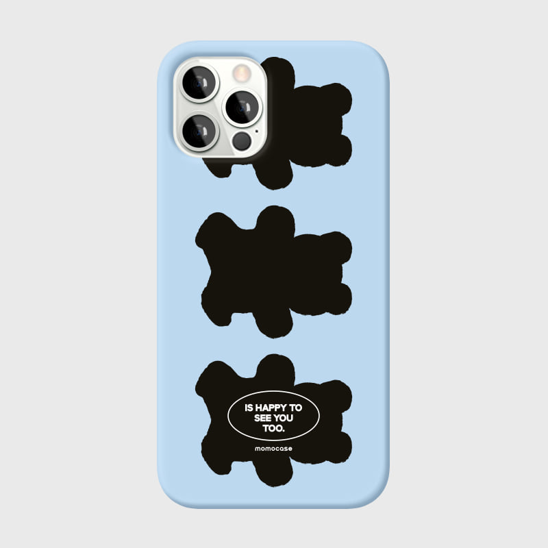 566 Shadow Bear Phone Case (Hard 普通硬殼)