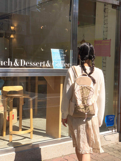 Ovuni Cottage backpack - Vintage Rose