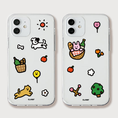 Cuter Picnic Phone Case (Jelly/Jelly Hard/Jelly Tank)