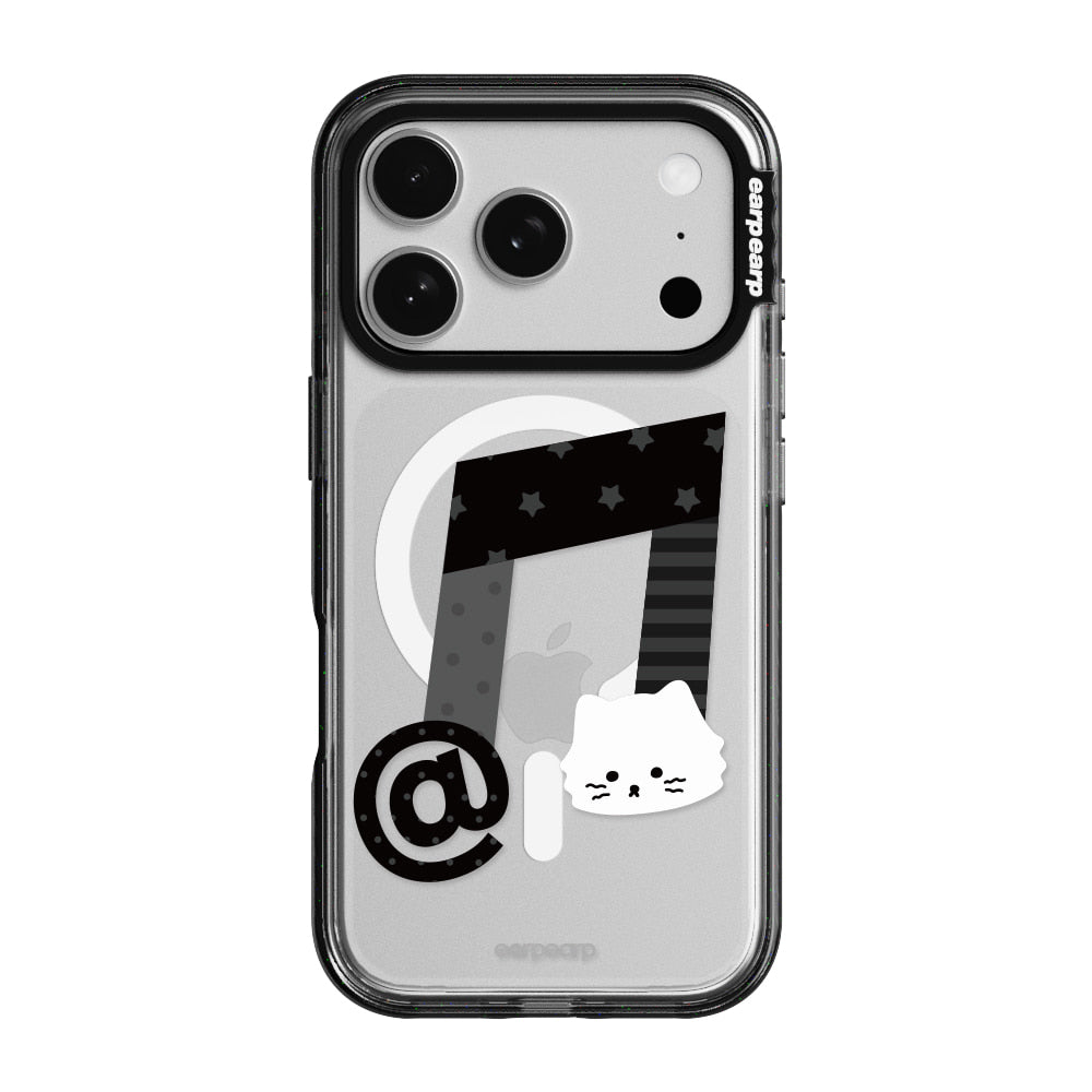 [MAGSAFE] MELODY CHICHI-BLACK (Wave Label+ Case)