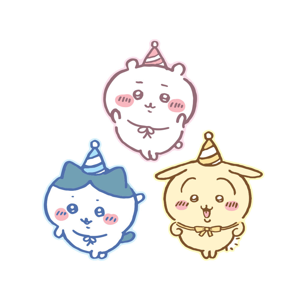 Chiikawa Birthday Card Set 3 Mydeermoon chiikawa-birthday-card-set-3-mydeermoon