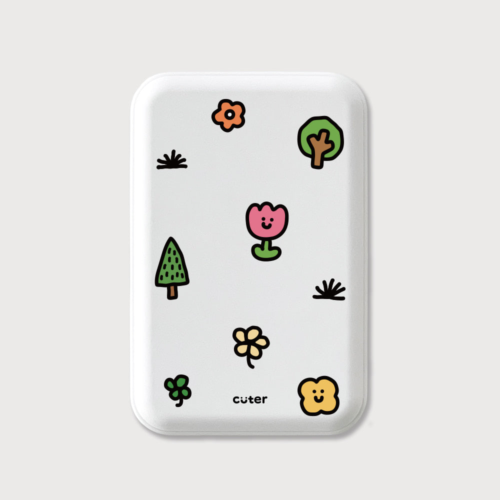 Cuter Garden Drawing Magsafe battery