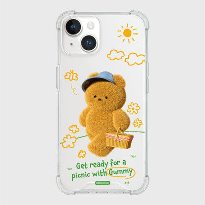 Picnic With Gummy Phone Case (Clear/Tank Clear/Clear Card Storage)