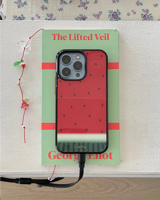 Olivet Watermelon glass bumper case (+magsafe)