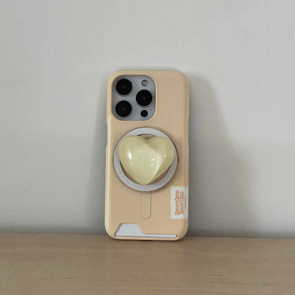 【Set】Pastel Color Label (Magsafe Card Storage) + Magsafe Resin Tok