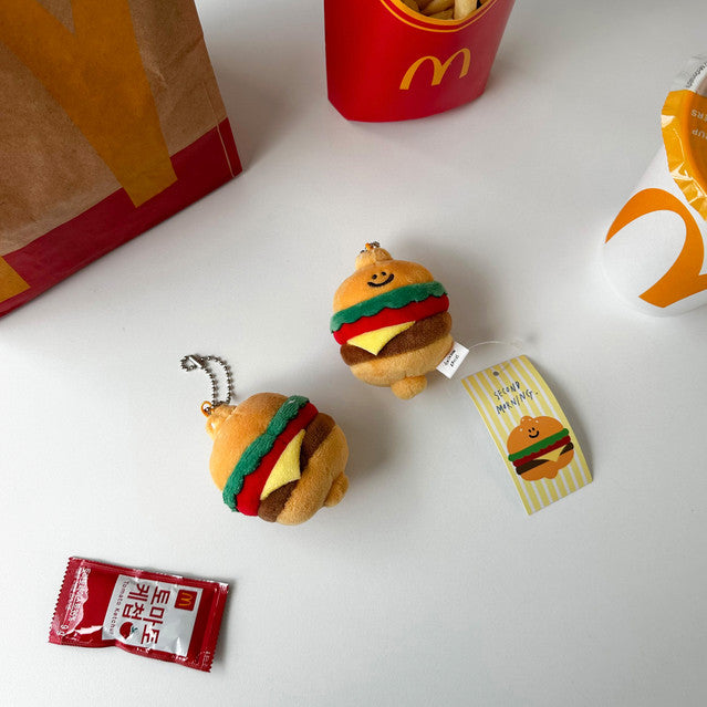 Second Morning Burger Lemony Keyring