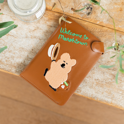 Dinotaeng Marsh Town Magnet Passport Cover 磁石護照套