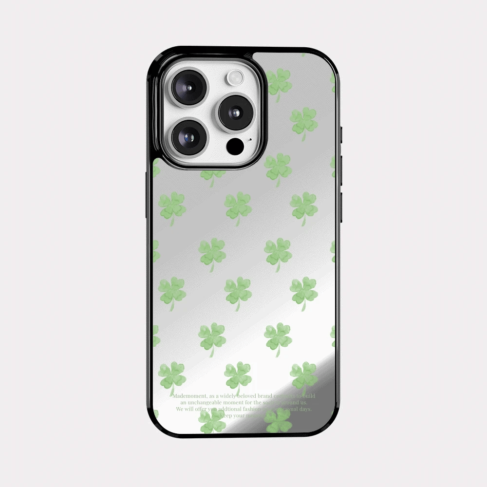 Clover Wish Mirror Bumper Case (鏡面殼)