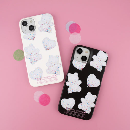 White Gummy Balloon Phone Case (Hard 普通硬殼) (2色)