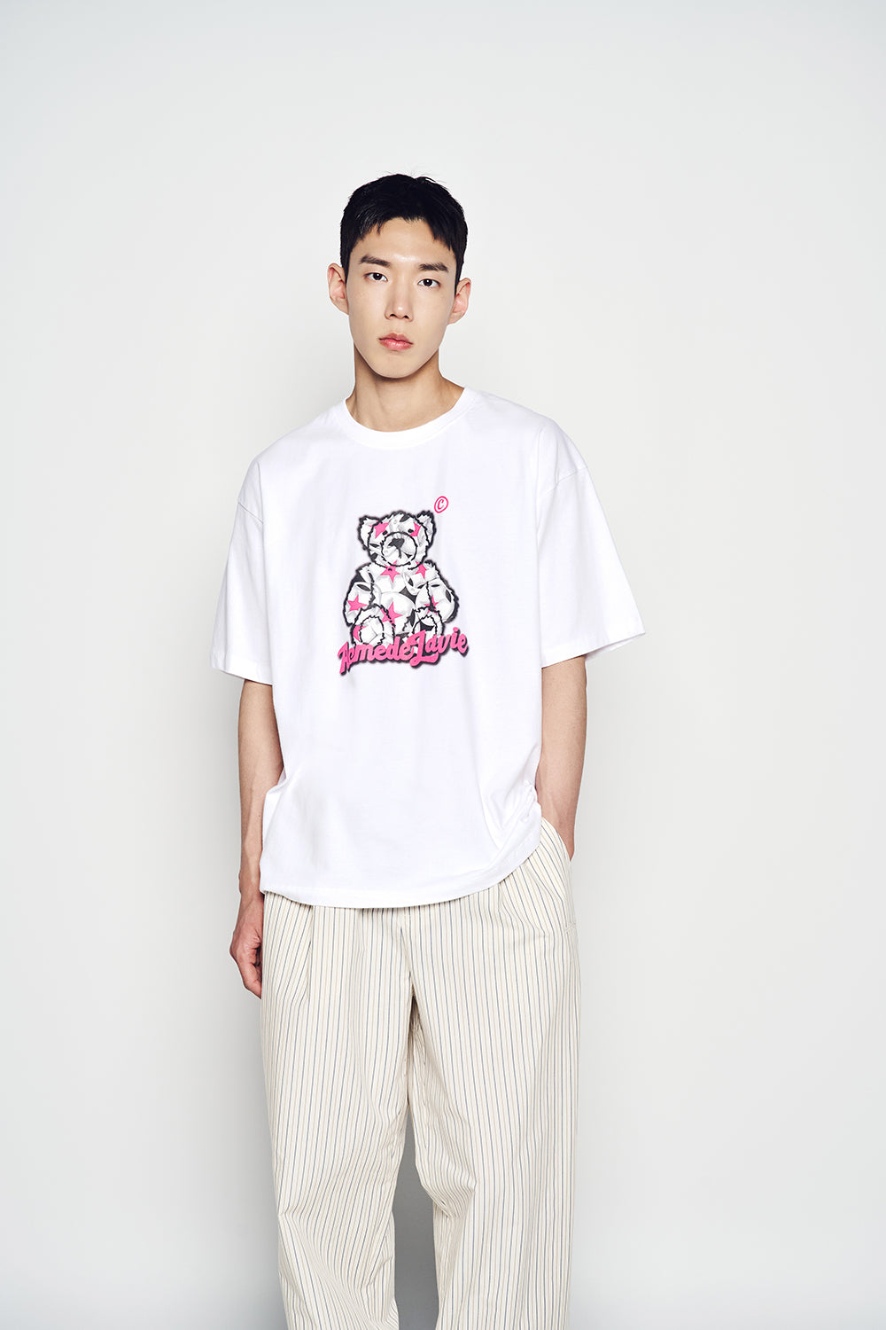 [HOSHI X ADLV] Star Bear Short Sleeve T-Shirt (3色)