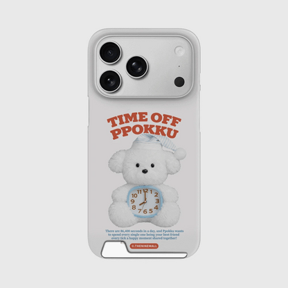 Time Off Ppokku Phone Case (Hard/Card Storage/Magsafe)