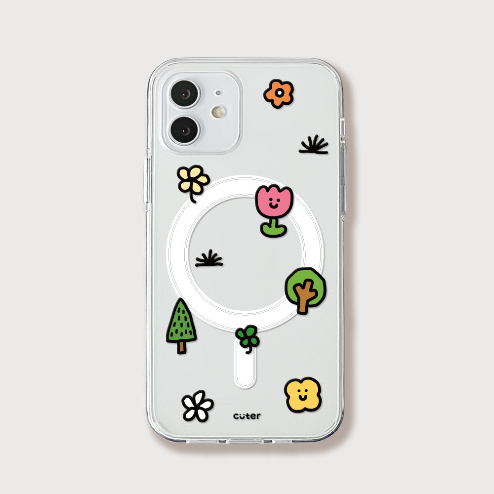 Cuter Garden Drawing Magsafe Case