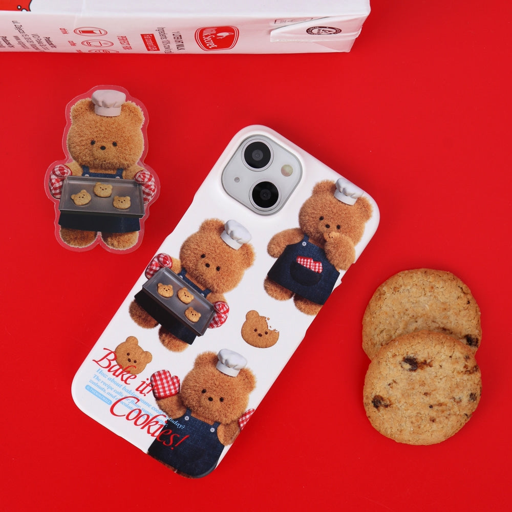 Pattern Cookies Gummy Phone Case (Hard 普通硬殼) (2色)