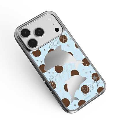 DOLPHIN-SILVER (MIRROR BUMPER CASE)