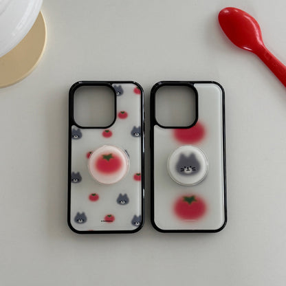 Tomato Hey Cat Case (Epoxy Bumper)