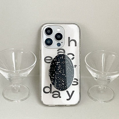 Each of Day Phone Case (Clear/Tank Clear/Clear card storage) (4色)